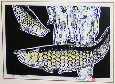 サルバドール ダリ ヨナと大 大魚 リトグラフ 版画の+